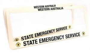 SES Number Plate Surrounds